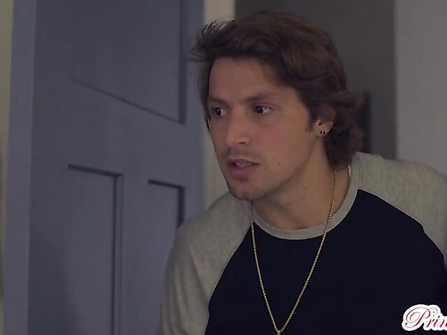 Teen redhead Madi Collins learns more about sexual pleasure in her stepbrother's bedroom