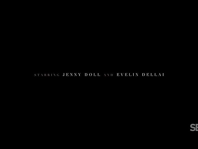 Eveline Dellai and Jenny Doll are sensual lesbians feeling horny