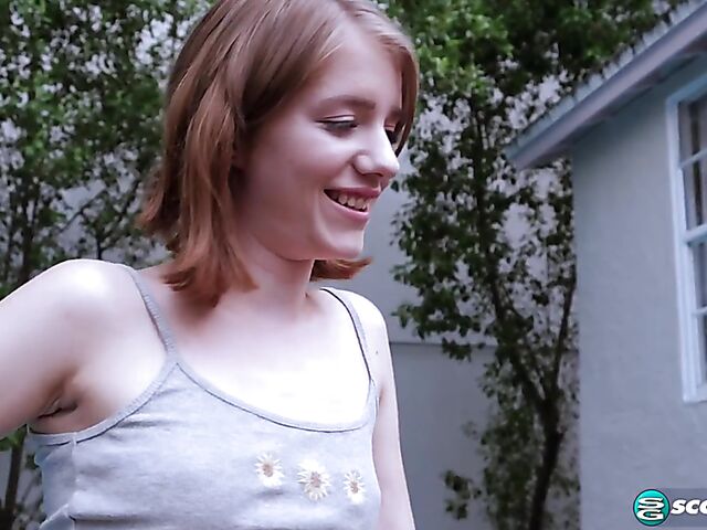 Young teen Dakota Burns is ready to suck and fuck and she's good at it