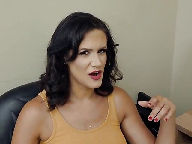 Penny Barber - Big tits MILF POV while working from home