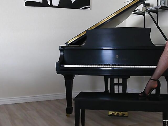 Mia Taylor having fun with all her sex toys with legs spread wide