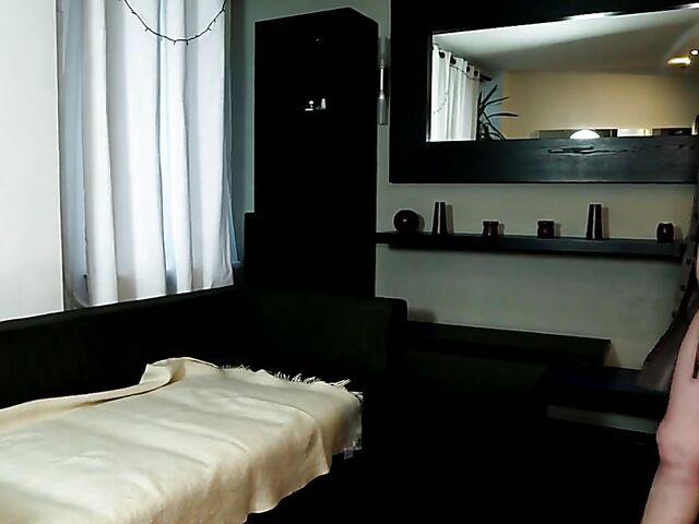 Redheaded hairy MILF solo featuring Gloria