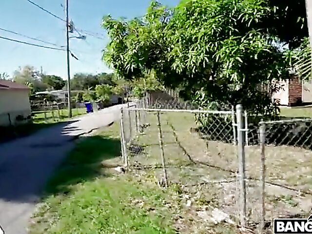 Kourtney Kai gets picked up and fucked in the Bang Van