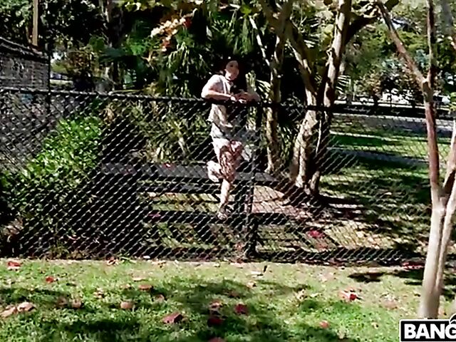 Kourtney Kai gets picked up and fucked in the Bang Van