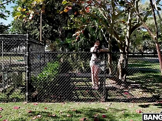 Kourtney Kai gets picked up and fucked in the Bang Van