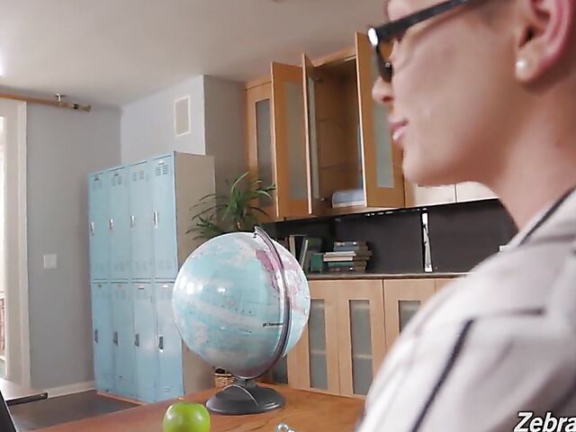 Interracial lesbian orgasm at school with teacher Adira Allure and ebony student Scarlit Scandal