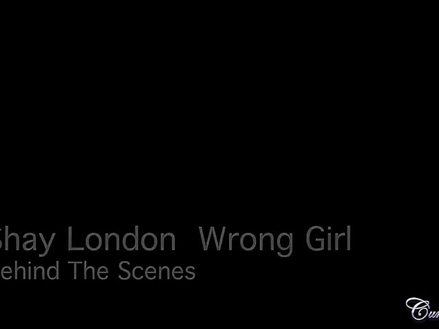 Shay London - English brunette blowjob facial