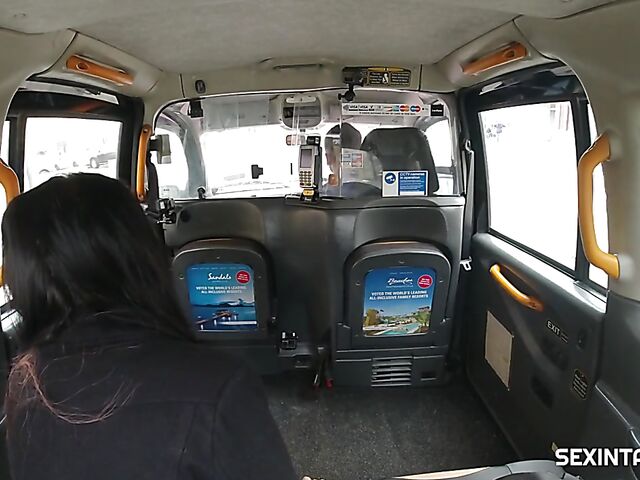 Taxi sex with tattooed Czech slut Charlotte Thorne