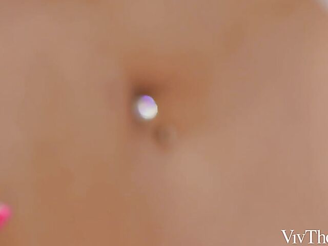 Lesbian kissing and licking with Alyssa Reece and Amirah Adara