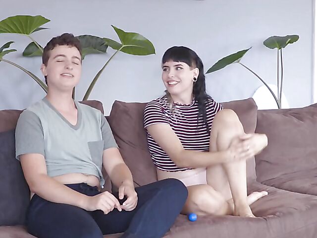 Marina Lee & Stone Silver - Hairy lesbian couple nude interview