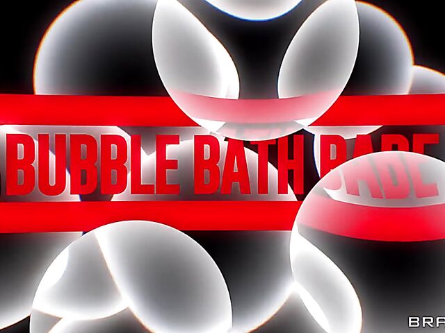 Kiara Lord - Redhead interracial bubble bath and champagne with Darrell Deeps