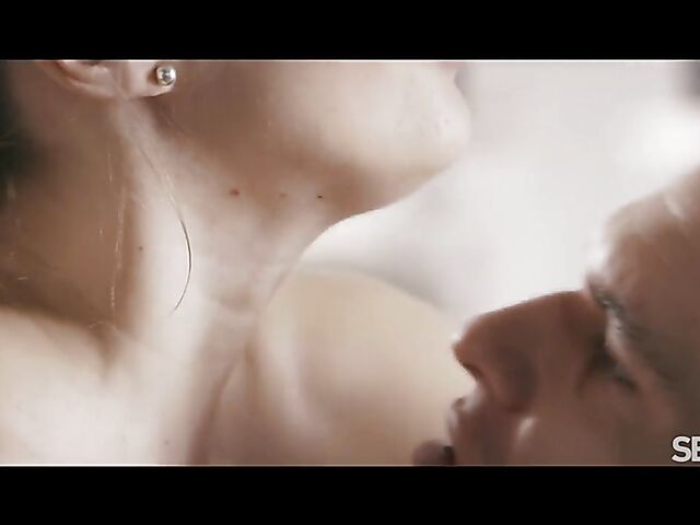 Amazing Stacy Cruz shows up to have sensual sex with a lucky guy