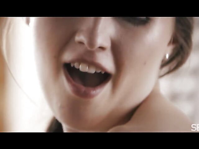 Amazing Stacy Cruz shows up to have sensual sex with a lucky guy