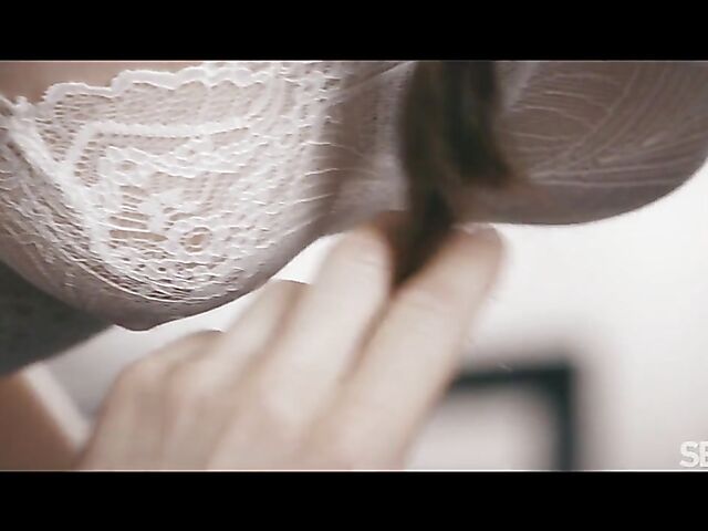 Amazing Stacy Cruz shows up to have sensual sex with a lucky guy