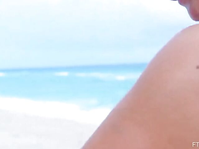 Venezuelan redhead MILF latina with big breasts and a bubble butt Juliett Russo loves playing with her twat