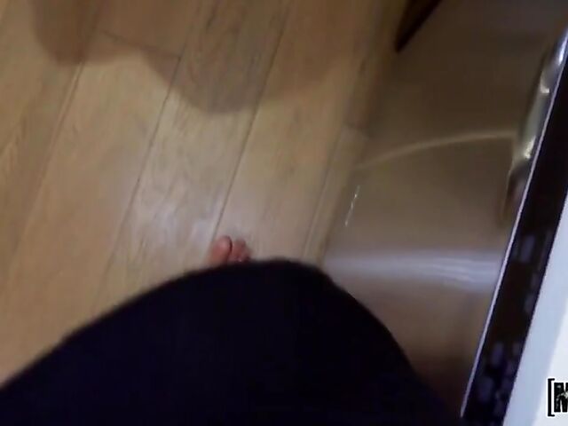 Blonde hair petite teen POV with cute Kiara Cole