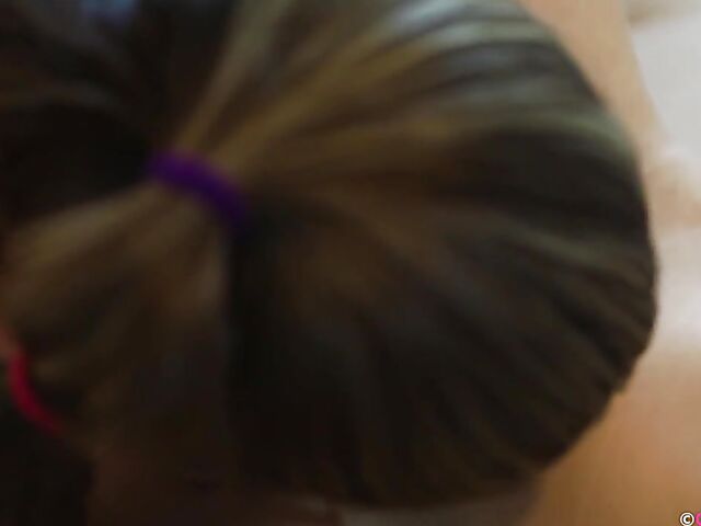 Lesbian girlfriends Eva May and Pixie Faye are addicted to each other's pussy