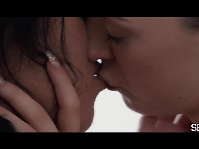 Teana and Isabela De Laa's lesbian erotic video