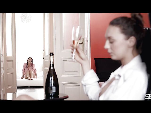 Teana and Isabela De Laa's lesbian erotic video