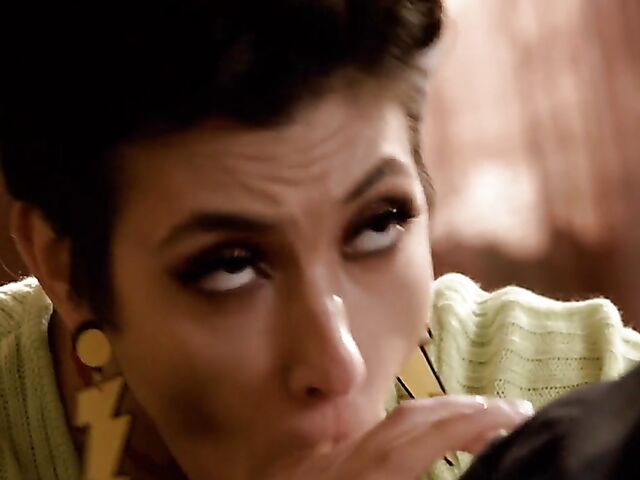 Quinton James and his short hair anal lover Brooklyn Gray