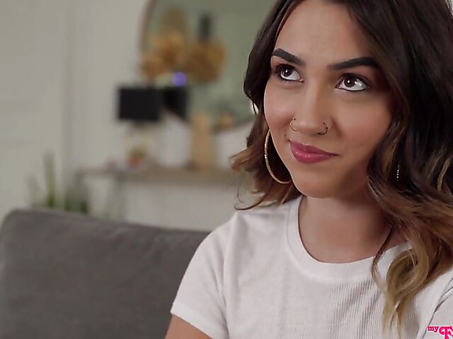 Tight pussy fuck experience with hot stepsister Callie Jacobs