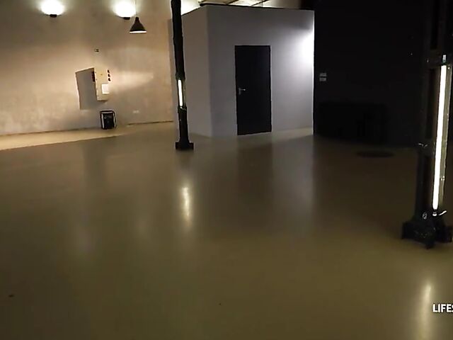 Interracial POV threesome in the gym with Romy Indy and Freya Mayer