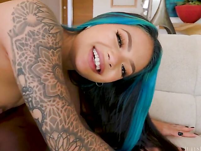 BBC anal in black stockings with Paisley Paige and Jax Slayer