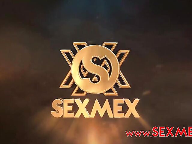 Latina DP with sexy Venezuelan Diosa Victoria and two Mexican guys