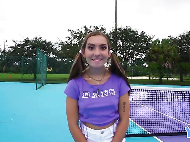 Pigtail teen fuck with fresh Bailey Base