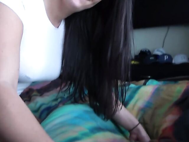 Alice Visby - Pierced nipple brunette POV with a lucky guy