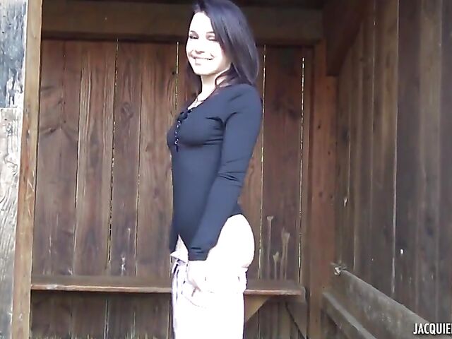 French bathroom anal with 25-year-old Heivy