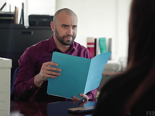 Skinny petite Maya Woulfe is his little slut