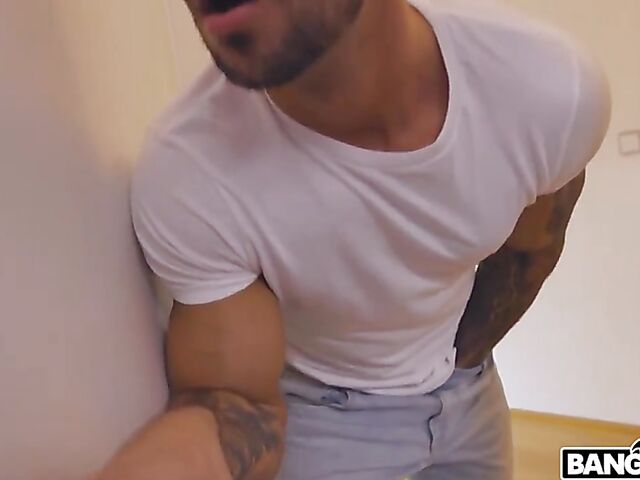 Paola Hard showers her big fake boobs and shaved snatch and then gets a pounding