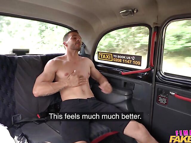 Reality car fuck with MILF cabbie Billie Star