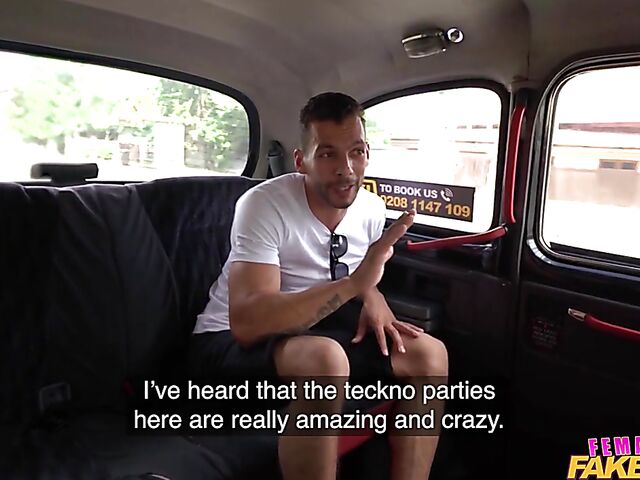 Reality car fuck with MILF cabbie Billie Star