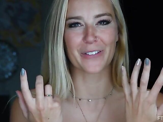 Alex April - Fine looking MILF blonde masturbation with her amazing toys