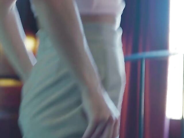 Delightful Sybil sucking his dick and fingering his ass