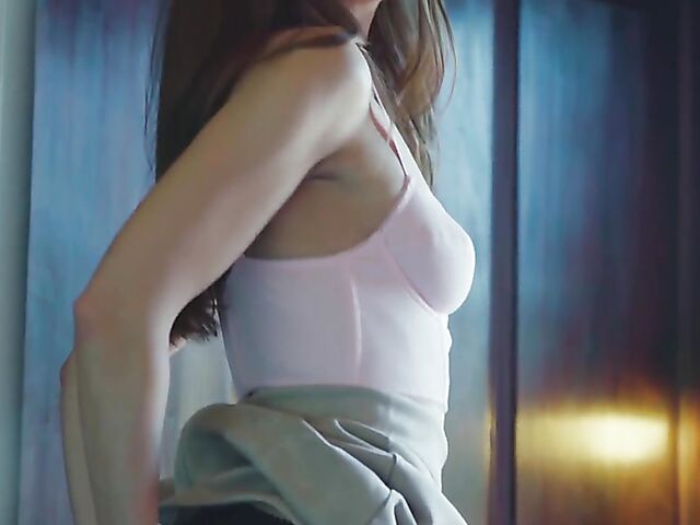 Delightful Sybil sucking his dick and fingering his ass