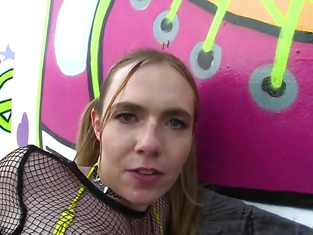 Rebel Rhyder - Girl in a mini skirt anal fucked and gaped