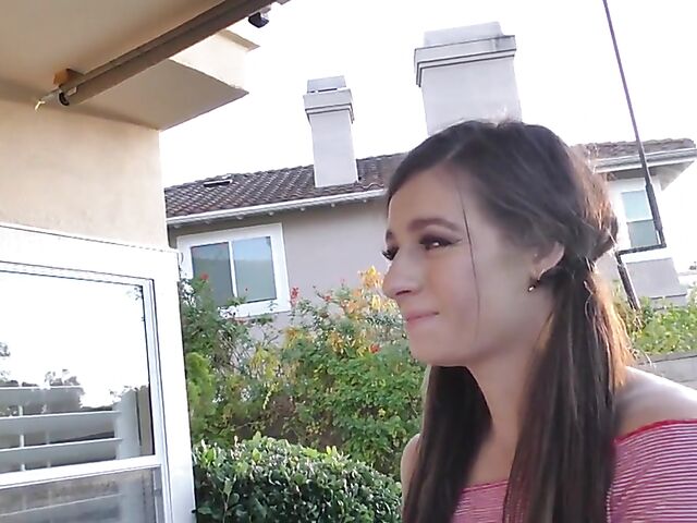 Unhappy Avery Moon gets fucked by her boyfriend's dad