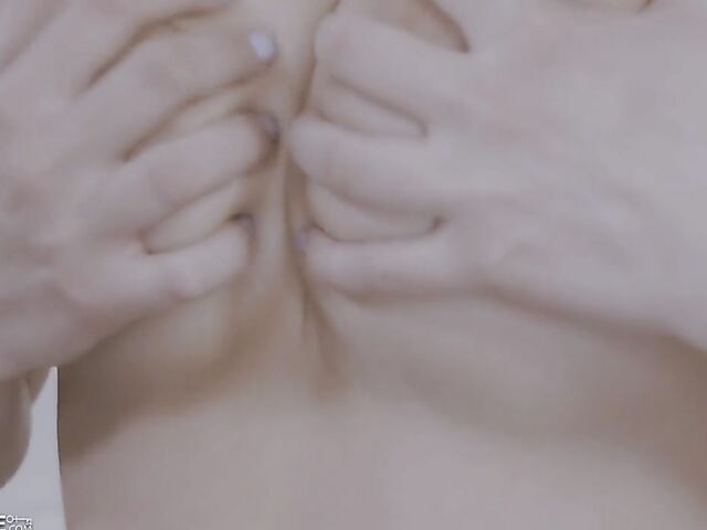 Antonia Sainz - Natural tits, black stockings and a whole lot of sexual energy to spend