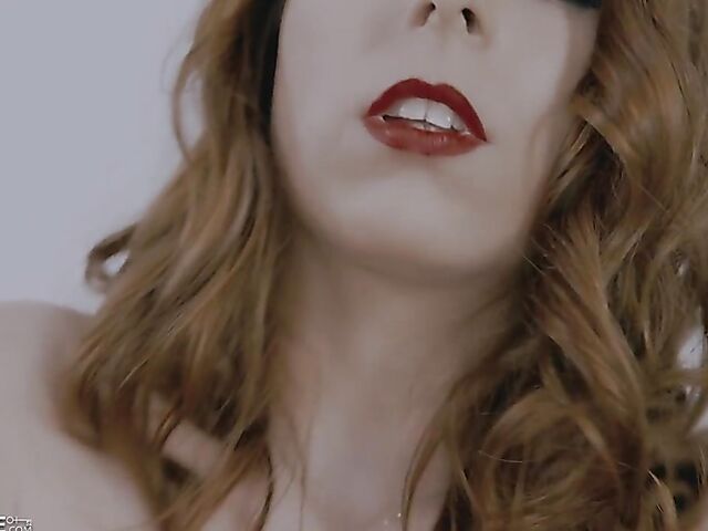 Antonia Sainz - Natural tits, black stockings and a whole lot of sexual energy to spend