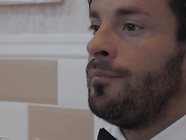 From pussy to ass fuck in the restroom with Tina Kay