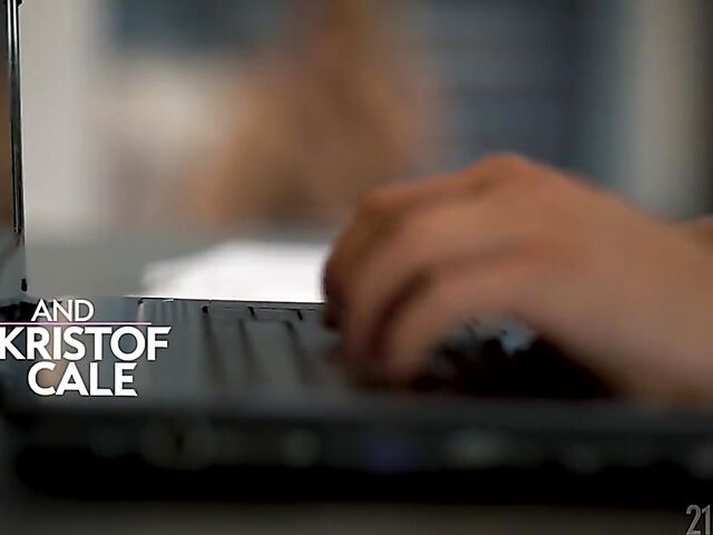 Erotic anal during working hours with extremely seductive Cherry Kiss