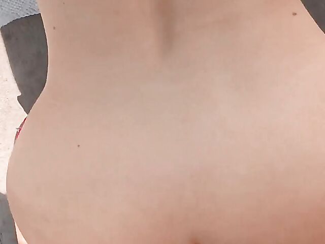 Boat sex on the river with big booby Lacey Bender