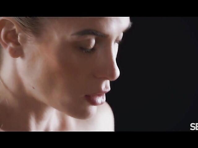 2 lines get Cristal Caitlin in the mood for passionate sex