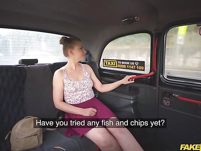 Lucy Heart - Taxi sex in London on her way to the museum