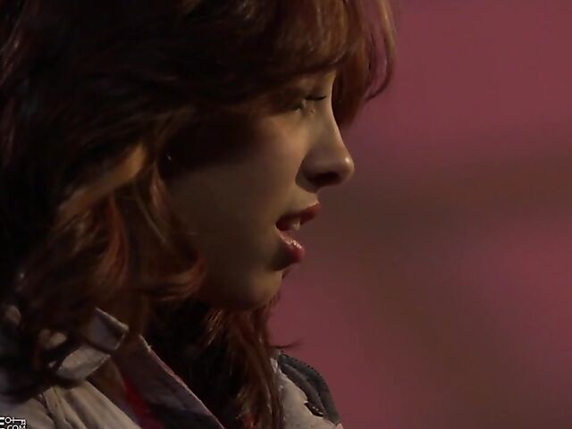 Cinema fuck with slutty latina Mulani Rivera as an old guy watches