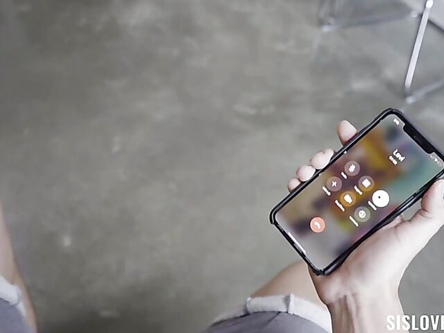 Michelle Anderson - Ebony teen interracial with a fat white cock in her smooth pussy