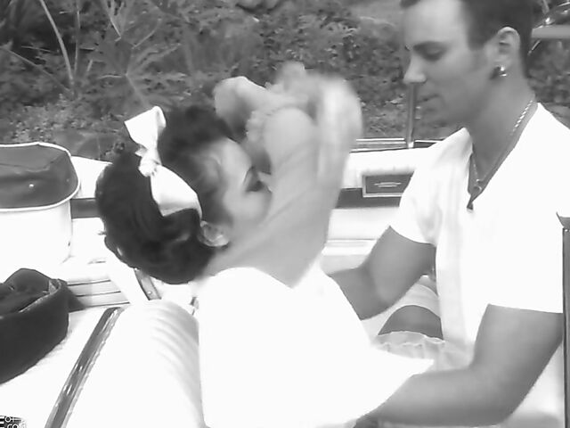 Ruby Knox - Car sex in the open air in the convertible